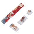 thumbnail image 3 of 4 Pcs Touches Personnalisées DIY Fondue Chinoise Motif Panda Remplacement Personnalisé pour Claviers Mécaniques Universels, 3 of 14