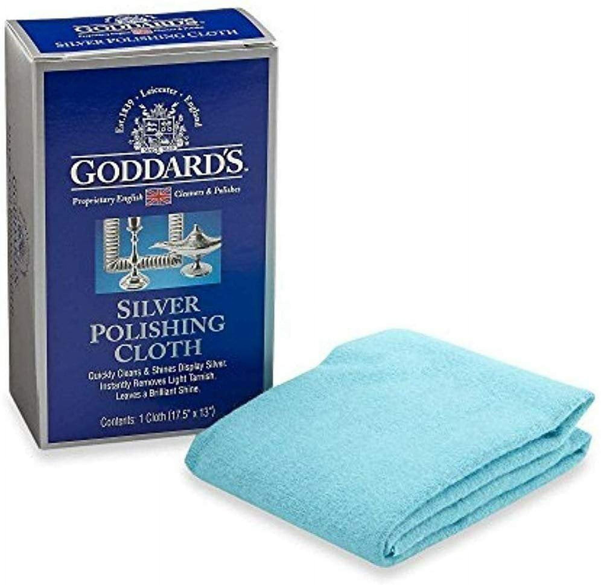 Goddard's Silver Polishing Cloth, Pack of 2 