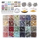 thumbnail image 1 of 1323x de piedra para joyas - de piedras preciosas multicolores para manualidades de pendientes de - Kit de bricolaje de Macarena Cuentas de chips de piedras preciosas, 1 of 8