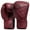 Crimson, variant on Hayabusa T3 LX Leather Boxing Gloves Men and Women for Training Sparring Heavy Bag and Mitt Work - Obsidan, 16 oz
