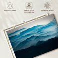 thumbnail image 6 of Elephant Stock Vang Vieng Mountain Range Wall Art - Horizontal Canvas Wall Art - Living Room Wall Decor - Nature Canvas - Black And Blue Decor - 12" x 8", 6 of 8