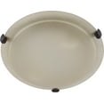 thumbnail image 1 of ESFM55-12ASCF-Whitfield Lighting-Madison - 2 Light Flush Mount-12 Inches Tall and 12 Inches Wide-Coffee Finish, 1 of 1