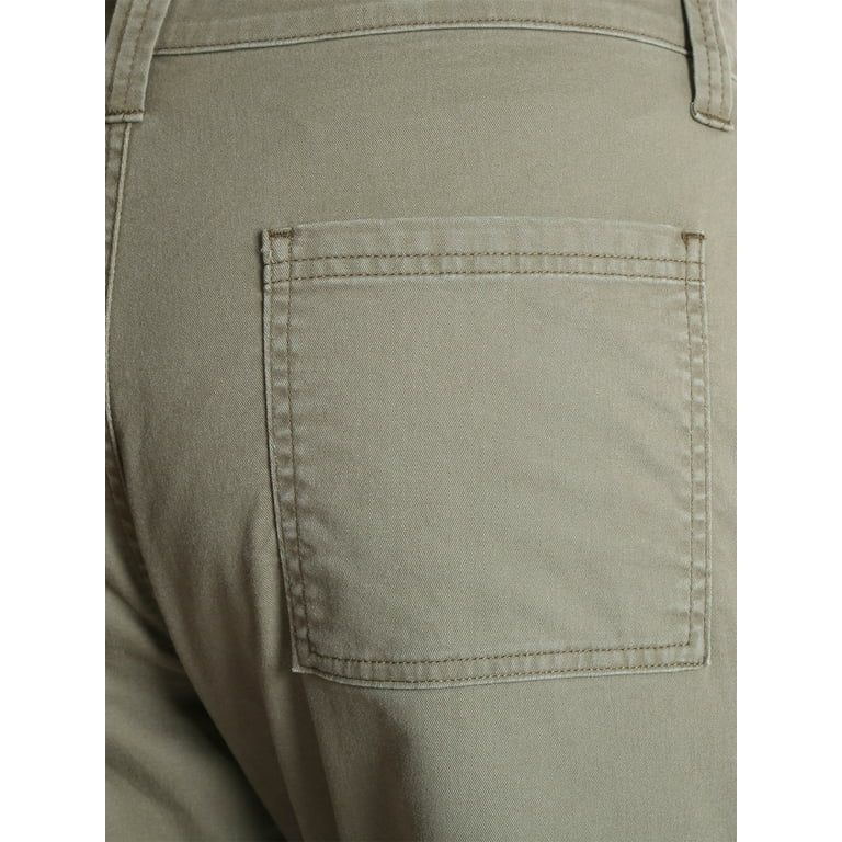 Wrangler® Men's Comfort Flex Waist Cargo Pant in Breen