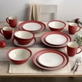 thumbnail image 6 of Noritake Colorwave Raspberry 16-Piece Curve Dinnerware Set, Service for 4, 6 of 7