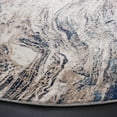 thumbnail image 3 of SAFAVIEH Vogue Molly Abstract Area Rug, Blue/Ivory, 6'7" x 6'7" Round, 3 of 8