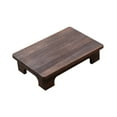 thumbnail image 3 of Kuntesetty Wood Low Coffee Table Balcony Tea Table for Window Sill Sitting on The Floor 40x28x10cm, 3 of 9