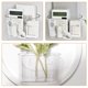 thumbnail image 4 of Transparent Pet Bathroom Storage Box Wall Mount Organizer with Adhesive 1 Piece, 4 of 4