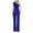 Blue, variant on RQYYD Women's Sparkly Sequin Jumpsuits Ladies Shiny Sequin Overalls Pants