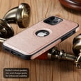 thumbnail image 6 of Casus Logo View Classic Slim Leather Case for iPhone 12 | iPhone 12 Pro - Pink, 6 of 9
