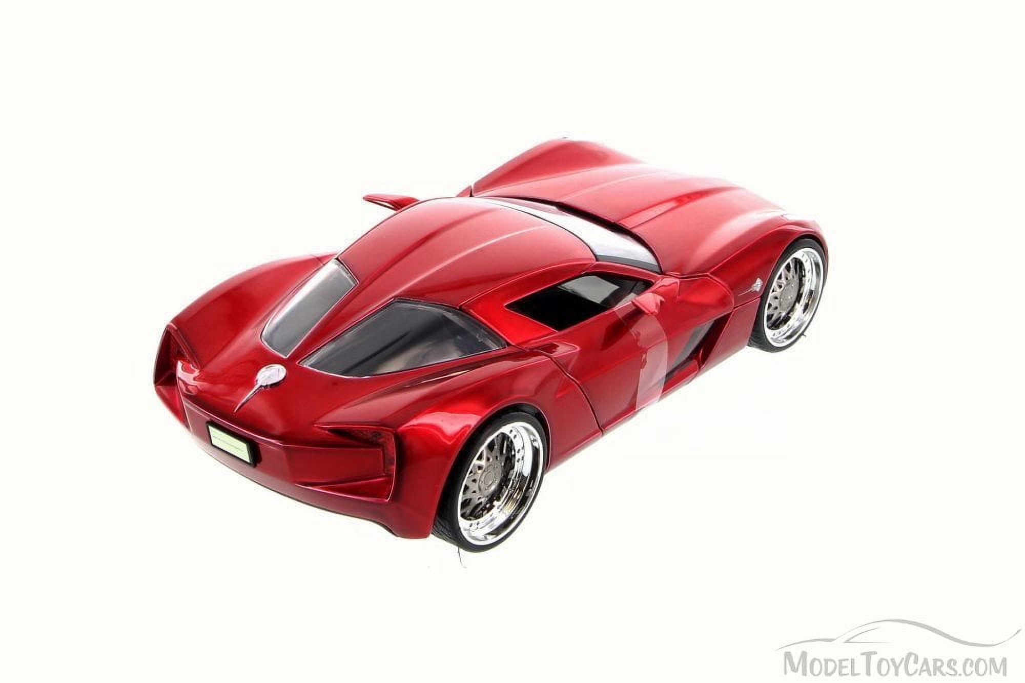 2009 Chevy Corvette Stingray Concept, Red - JADA 97467 - 1