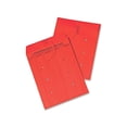 thumbnail image 3 of Quality Park Enveloppes Ouvertes, String-and-Button Closure, Portefeuille, Refermable, US No 13, 10 Po x 13 Po, Rouge, 100 Unités, 3 of 3