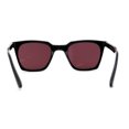 thumbnail image 2 of Stoner Pop Color Lens Hipster Thin Horn Rim Rectangular Sunglasses Black Purple, 2 of 4