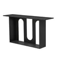 thumbnail image 5 of Tcbosik Console Table with Storage Shelf, 60 inch Entryway Table, Behind Couch Table for Hallway, Foyer, Living Room, Black, 5 of 8