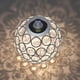 thumbnail image 4 of Crystal Lampshade for Round Hollow Shadow Outdoor Camping Glamping Camping Light Atmosphere Lampshade Gold, 4 of 5