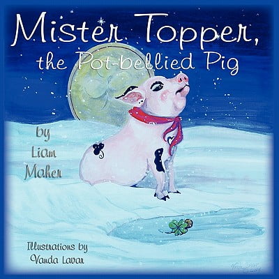 Owl Pot Belly - Mr. Topper, the Potbellied Pig