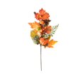 thumbnail image 2 of Halloween Clearance Boovnll Fall Flowers, Maple Leaves Pumpkin Artificial Flowers for Outdoors Indoor Fake Flowers for Thanksgiving Wedding Tables Centerpiece Party Decor, Fall Decorations for Home, 2 of 6