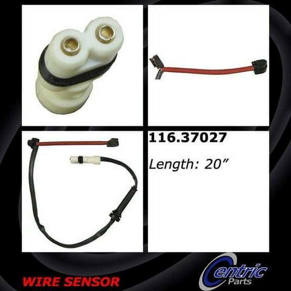 Centric Parts 116.37027 Brake Pad Sensor Wire Fits select: 2006 PORSCHE CAYMAN, 2007-2008 PORSCHE CAYMAN S