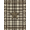 Brown Beige, Pattern 19, variant on ODIKA 8'x10' Washable Area Rug Non-Slip Chair-Friendly Mat Plank Plaid Frame Retro Panel Farmhouse Border Motif Door Vintage Refined for Dining Room, Large Office, Lounge