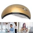 thumbnail image 1 of Ratón Inalámbrico Plegable, Indicador de Eficiencia Energética de ratón ergonómico de CompuTADORA CON receptor para laptop, 1 of 7