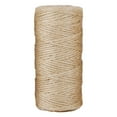 thumbnail image 2 of Cordón de yute, hilo largo, cuerda de cáñamo rústica, decoración, cuerda de yute, hilo de yute para rascador de gatos, embalaje para manualidades de, 2 of 8