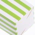 thumbnail image 3 of SKISUNO 40Pcs Vintage Style Green Striped Paper Popcorn Containers for Carnivals and Circus Treats, 3 of 7