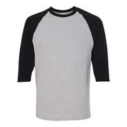 Artix - Mens Raglan Sleeve Baseball T-Shirts, up to Size 3XL - Soccer With Ball