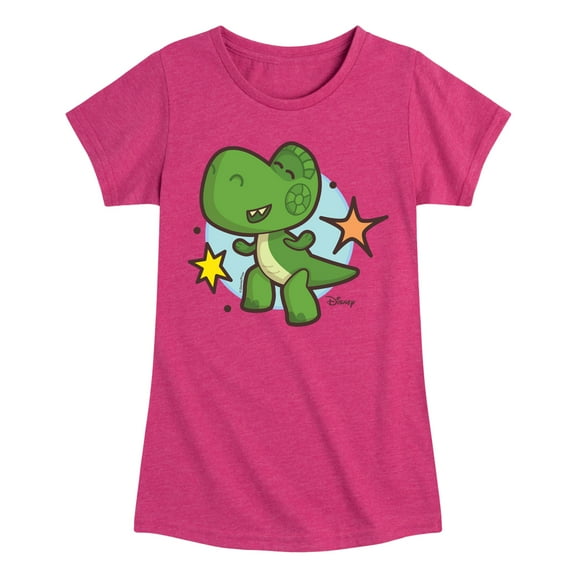 Disney - Rex - Toddler & Youth Girls Short Sleeve Graphic T-Shirt