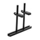 thumbnail image 5 of Soporte de soporte Soporte de ventiladores en la parte inferior Montaje del ventilador Aluminio Ajustable negro 12cm, 5 of 9