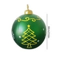 thumbnail image 3 of 60cm Inflatable Christmas Ball PVC Glow Christmas Inflatable Ball (Style S), 3 of 8