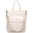 thumbnail image 1 of LHSHID Women Trendy Corduroy Hobo Tote Bag Retro Shoulder Bag Big Capacity with Multi Pocket, 1 of 8