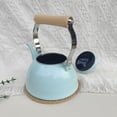 thumbnail image 4 of simhoa Enamel Teapot 1.4L Cookware Water Kettle for Cold Water Restaurant Household Blue, 4 of 8