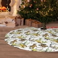 thumbnail image 6 of Sikiie Wild West Western 30-48 inches {designName} Print Christmas Tree Skirt Snowman Xmas Tree Skirt with Edge Christmas Decorations for Holiday Party-36", 6 of 7
