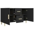 thumbnail image 3 of vidaXL Sideboard Black 100x36x60 cm Engineered Wood, 3 of 5