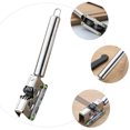 thumbnail image 4 of 1 Pc Multipurpose Knife Sharpener Stainless Steel Grinding Tool Silver, 4 of 9