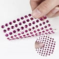 thumbnail image 4 of 28 Sheets Various Shapes Self-Adhesive Gem Stickers, 3510pcs Multicolor Face Gems Stick on, DIY Face Jewels Rhinestone Stickers for Crafts, 4 of 8