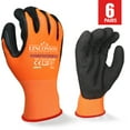 thumbnail image 1 of LINCONSON Safety Performance Series Construction Mechanics Work Gloves (Medium, Orange - 6 Pack), 1 of 4