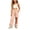 Pink, variant on Linfrsh Lightweight Cargo Pants for Girls Kid Convertible Water-Resistant Zip-Off Outdoor Pants with Drawstring & Pockets(Khaki,7-8 Years)