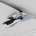 thumbnail image 2 of Car Sun Visor Sunglasses Clip Universal Card Ticket Holder, 2 of 7