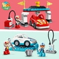 thumbnail image 3 of LEGO DUPLO Town Race Cars 10947 Cool Car-Race Building Toy; Imaginative, Developmental Playset for Toddlers and Kids; New 2021 (44 Pieces) LEGO -, 3 of 5