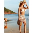 thumbnail image 4 of Cueply Women's Cover Up Skirt Hand Crochet Beach Bikini Wrap Coverups for Swimwear, 4 of 7