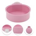 thumbnail image 3 of Unique Bargains 1 Pc Convenient Hanging Dog Bowl for Indoor and Outdoor Plastic Pink Small, 3 of 4