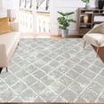 thumbnail image 2 of Modern Geometric Area Rug Machine Washable, for Living Room Bedroom Contemporary Anti-Slip Stain Resistant Accent Carpet for Home Office, 2 of 9