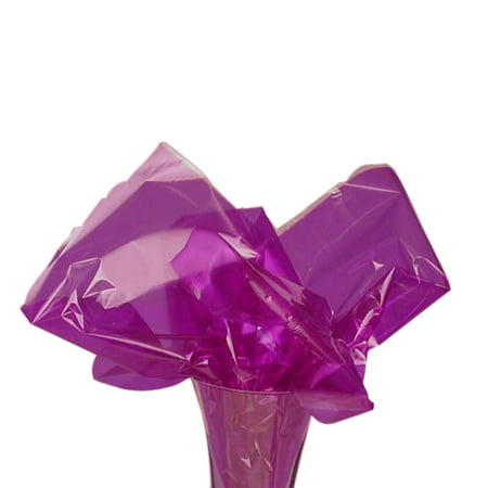 Purple cellophane