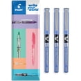 thumbnail image 1 of Pilot V5 Hi-Tecpoint Rollerball Pen, Fine Point, 0.5mm, Blue Ink, 3 Pack, 1 of 4