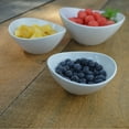 thumbnail image 4 of Euro Ceramica, Inc. Euro Ceramica Highlands White Porcelain Serving Bowls, 3pc and 4pc 3 Piece, 4 of 5
