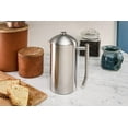 thumbnail image 2 of Frieling Double-Walled Stainless-Steel French Press Coffee Maker, Brushed, 44 Ounces, 2 of 5