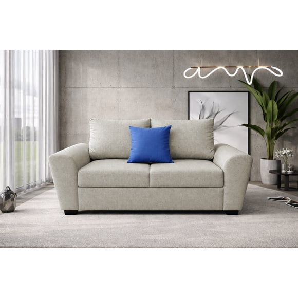 Love seat El Bazar Store Islandia Lino Beige 2 plazas, Modular, Moderno, Sala