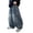 Blue, variant on CAIXIA Boys Baggy Jeans Kids Straight Wide Leg Washed Denim Pants Trendy Boyfriend Streetwear Trousers Ripped High Waist Summer School Jean Bottom