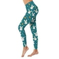 thumbnail image 2 of 2024 Women's Casual Stretchable Easter Printed Tight Lifting Fitness Yoga Leggings (1), 2 of 2