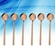 thumbnail image 2 of EeaseMX 6 cucharas redondas de acero inoxidable de 13 cm con mango largo, para café, azúcar y postres (cortas, oro rosa), 2 of 7